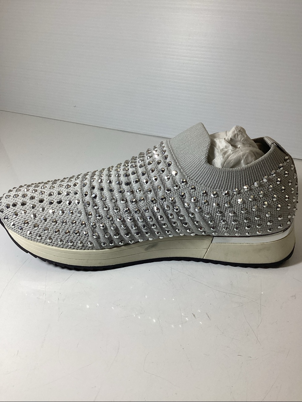 REACTION- The Cameron Jewel Jogger Slip-On Sneaker - Picture 8 of 12